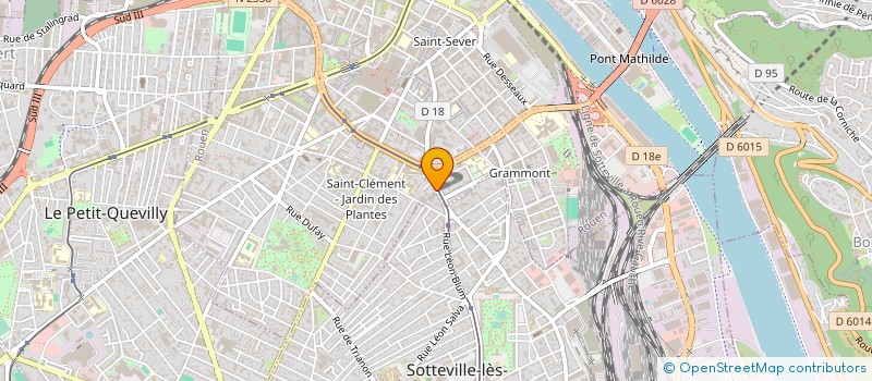 localisation de l'entreprise REVE  ROUEN