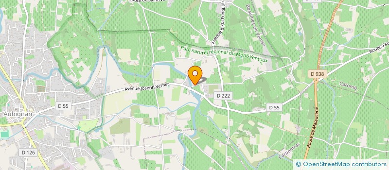 localisation de l'entreprise REVE  SORGUES