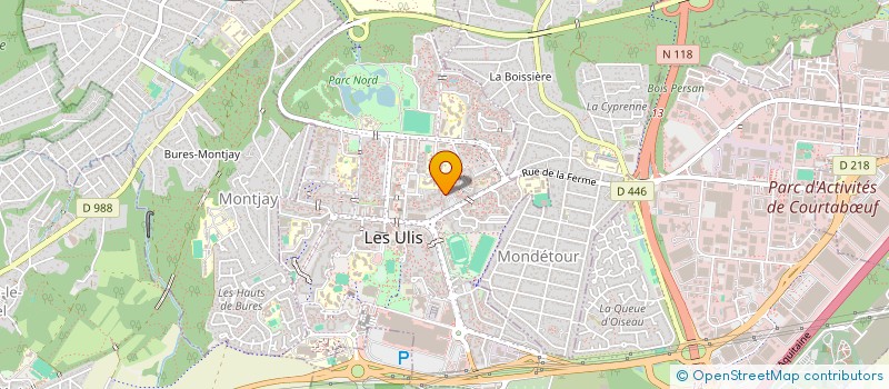 localisation de l'entreprise REVE AUTO  LES ULIS