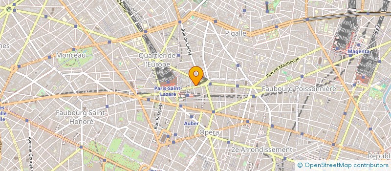 localisation de l'entreprise REVE BLEU  PARIS