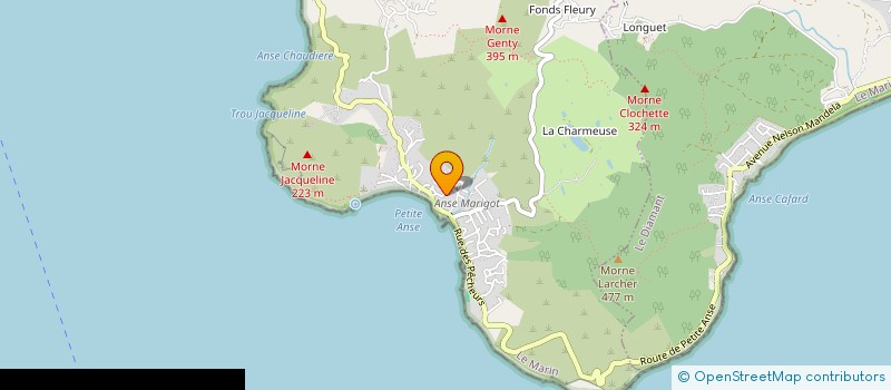 localisation de l'entreprise REVE CARAIBES à LES ANSES-D'ARLET