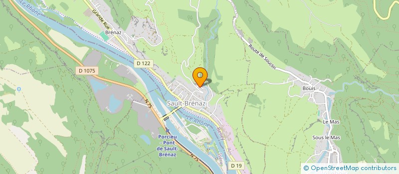 localisation de l'entreprise REVE CUISINE  SAULT-BRENAZ