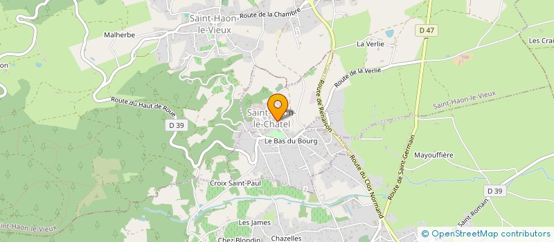 localisation de l'entreprise REVE D'ENFANCE D'EMMANUELLE  SAINT-HAON-LE-CHATEL