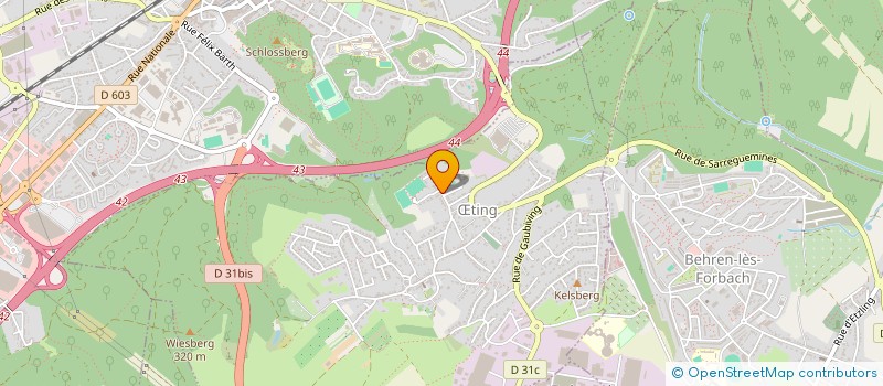 localisation de l'entreprise REVE D'ENFANT  TING