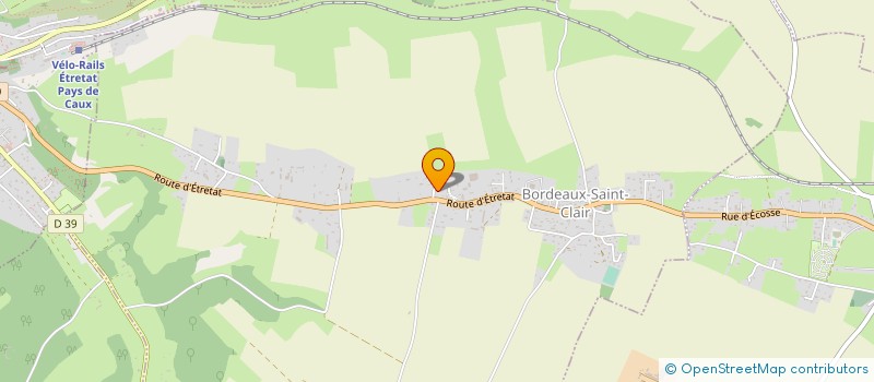 localisation de l'entreprise REVE D'ETRETAT  BORDEAUX-SAINT-CLAIR