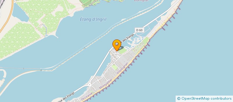 localisation de l'entreprise REVE D ISA à FRONTIGNAN