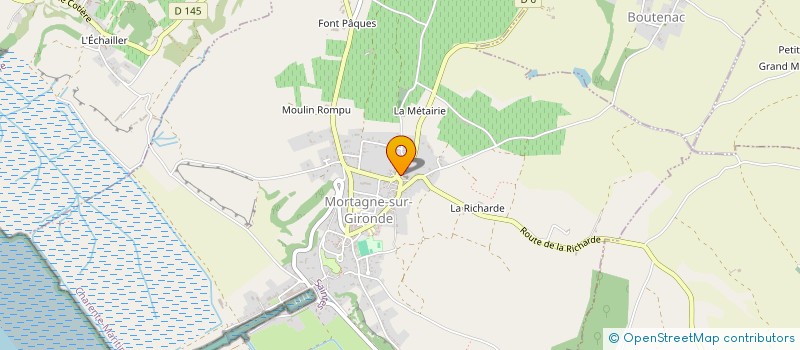 localisation de l'entreprise REVE D'ULYSSE à TALMONT-SUR-GIRONDE