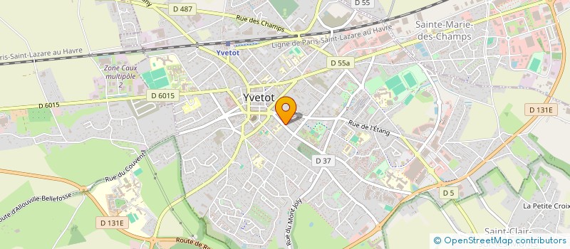 localisation de l'entreprise REVE D UN JOUR à YVETOT