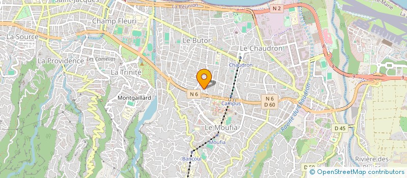localisation de l'entreprise REVE D'UN JOUR à SAINT-DENIS