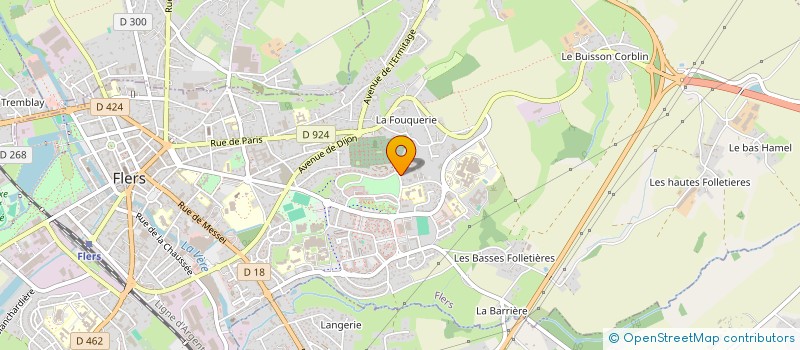 localisation de l'entreprise REVE DE BOUCHONS 61 à FLERS