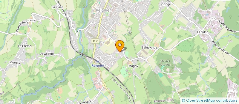 localisation de l'entreprise REVE DE COULEURS BOOKING-EVENEMENTIEL à REIGNIER-ESERY