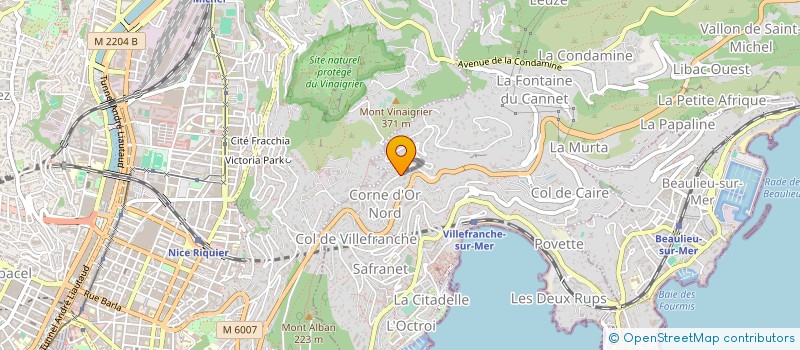 localisation de l'entreprise REVE DE GAZELLES à VILLEFRANCHE-SUR-MER