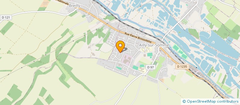 localisation de l'entreprise REVE DE MAISON  AILLY-SUR-SOMME