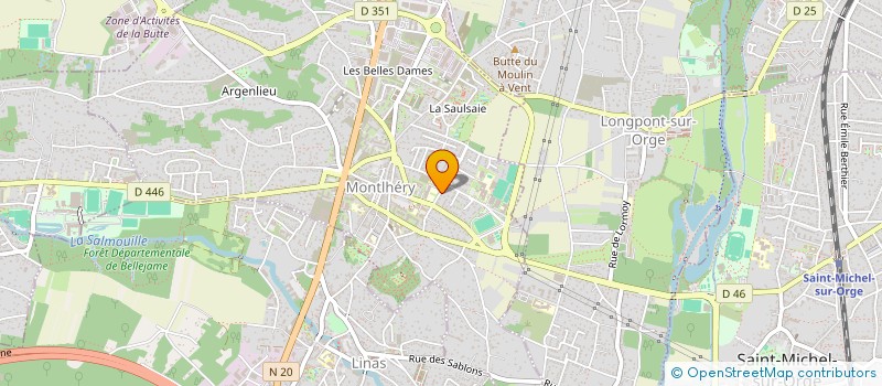 localisation de l'entreprise REVE DE PURETE  MONTLHERY