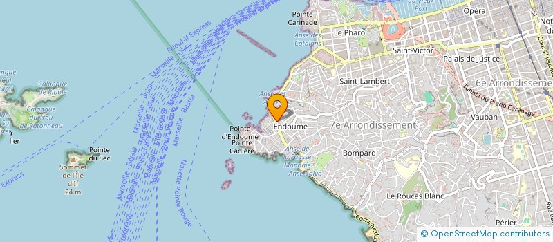 localisation de l'entreprise REVE DE SOLEIL MOSAIQUE  MARSEILLE