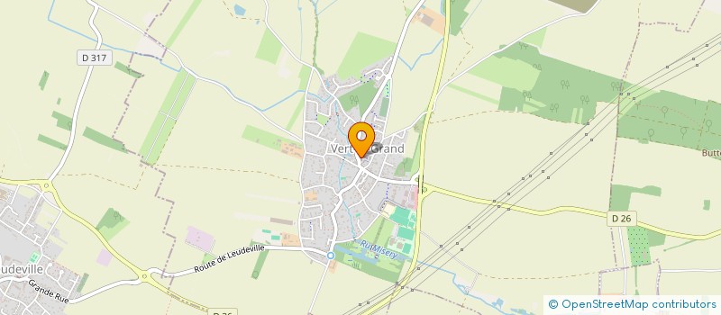 localisation de l'entreprise REVE DE SOPHIE  VERT-LE-GRAND