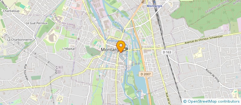 localisation de l'entreprise REVE DE SPA à MONTARGIS