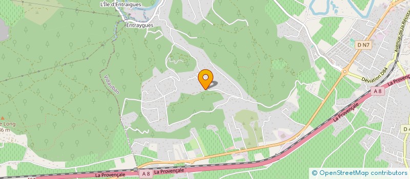 localisation de l'entreprise REVE DE SUD  VIDAUBAN