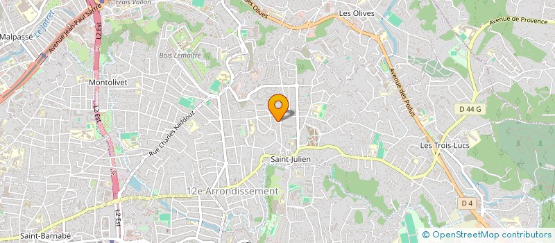 localisation de l'entreprise REVE DE VIE à MARSEILLE