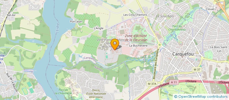 localisation de l'entreprise REVE DE VOIR à CARQUEFOU
