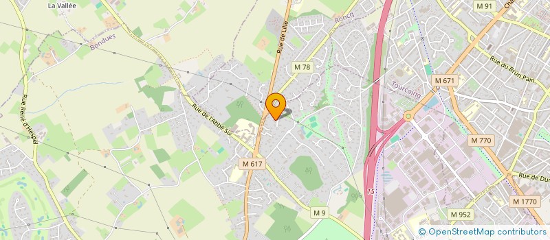 localisation de l'entreprise REVE DES VENTS  BONDUES