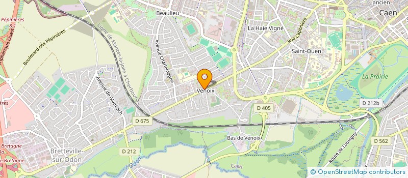 localisation de l'entreprise REVE DIVIN à CAEN