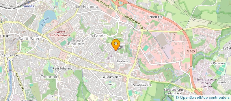 localisation de l'entreprise REVE EN POUPE à SENE