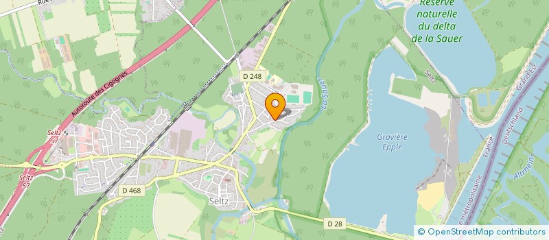 localisation de l'entreprise REVE ET DOUCEUR à SELTZ