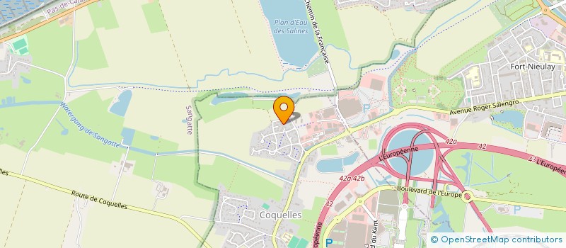 localisation de l'entreprise REVE ET FEERIE  COQUELLES