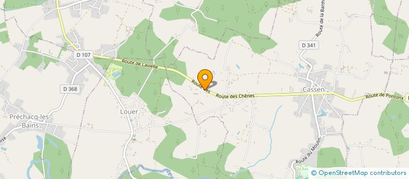 localisation de l'entreprise REVE ET PASSION  CASSEN