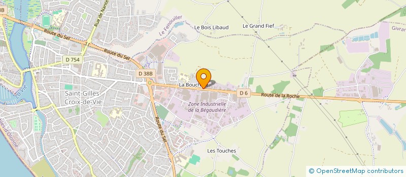 localisation de l'entreprise REVE EXTERIEUR à SAINT-GILLES-CROIX-DE-VIE