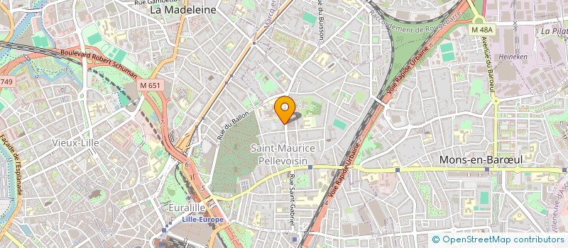localisation de l'entreprise REVE FRANCAIS à LILLE