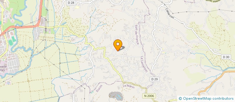 localisation de l'entreprise REVE GOURMAND  LE LAMENTIN