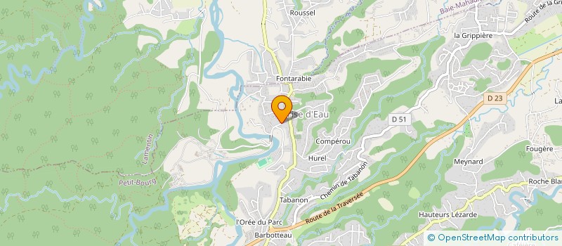 localisation de l'entreprise REVE HOLDING CARAIBES à PETIT-BOURG