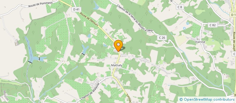 localisation de l'entreprise REVE MAISON  MOISSAC