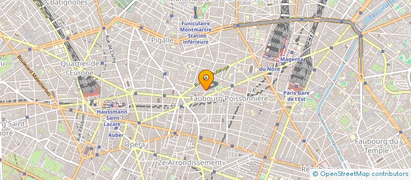 localisation de l'entreprise REVE ORIENTAL  PARIS