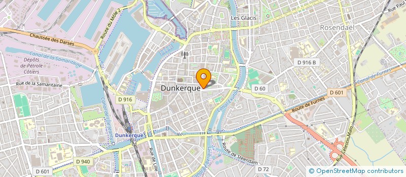 localisation de l'entreprise REVE PASSION à DUNKERQUE