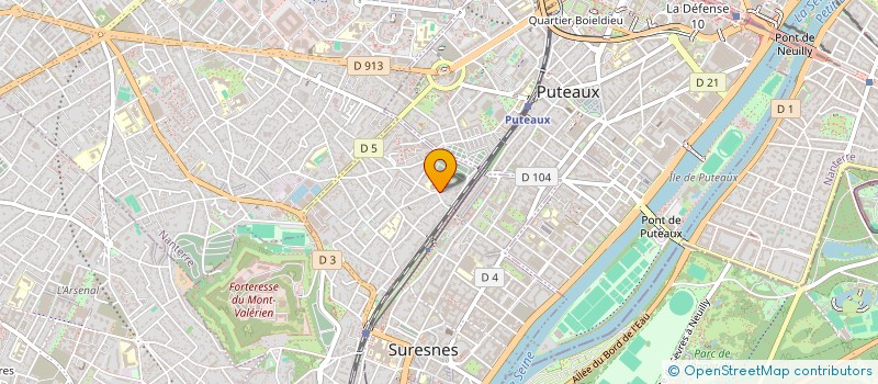 localisation de l'entreprise REVE SOLUTION à SURESNES