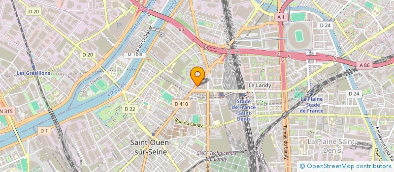 localisation de l'entreprise REVEAL DEVELOPPEMENT à SAINT-DENIS