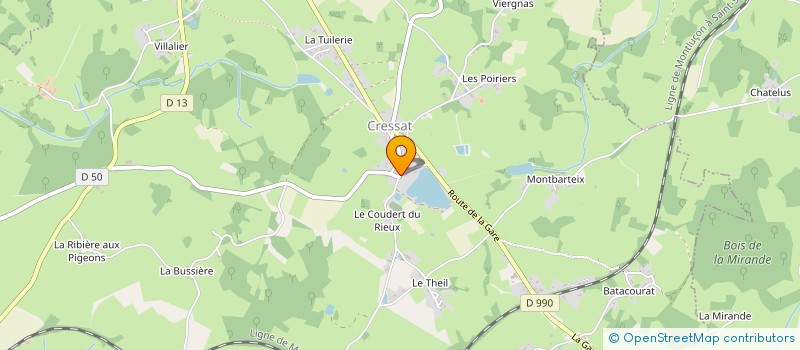 localisation de l'entreprise REVEAL PRODUCTION à CRESSAT