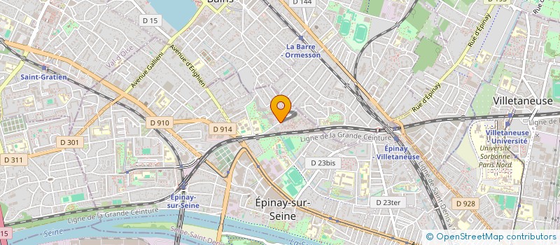 localisation de l'entreprise REVEIL TOIT à EPINAY-SUR-SEINE
