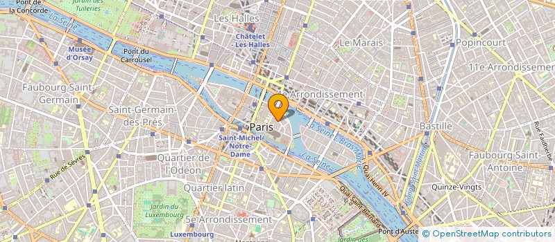 localisation de l'entreprise REVEILLAUD HOLDING  PARIS