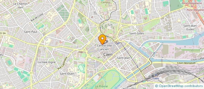 localisation de l'entreprise REVEL à CAEN