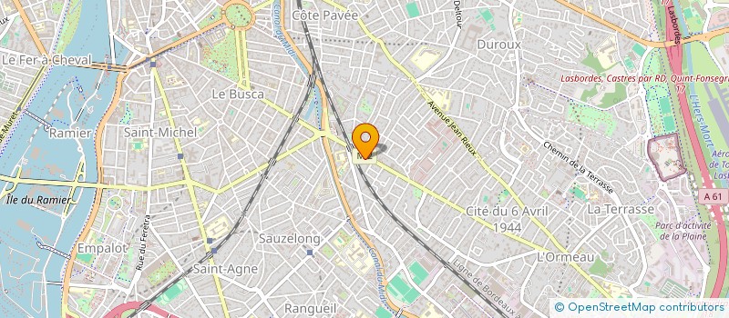 localisation de l'entreprise REVEL à TOULOUSE