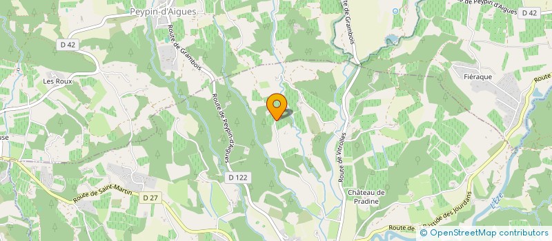 localisation de l'entreprise REVEL LUCIANI  GRAMBOIS