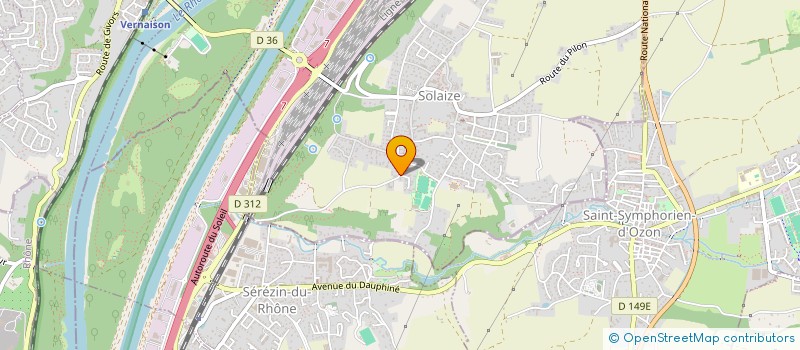 localisation de l'entreprise REVEL PARTICIPATIONS  SOLAIZE