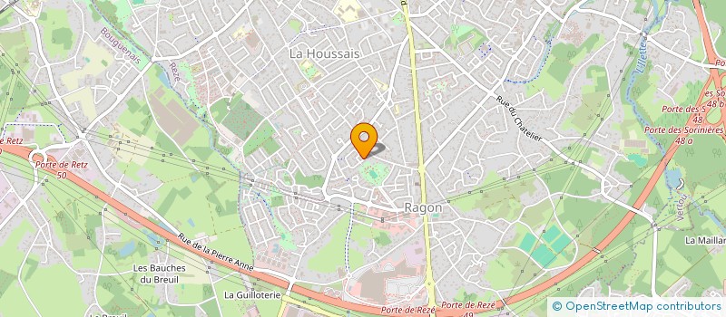 localisation de l'entreprise REVEL'TALENTS à REZE