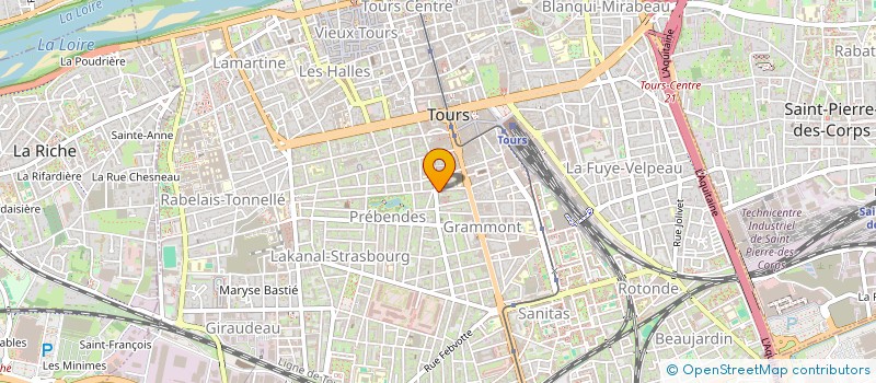 localisation de l'entreprise REVELA  TOURS