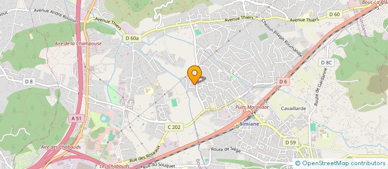 localisation de l'entreprise REVELA'SOI COACHING à BOUC-BEL-AIR