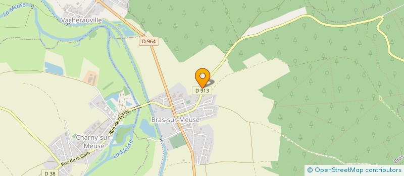 localisation de l'entreprise REVELACTION à BRAS-SUR-MEUSE